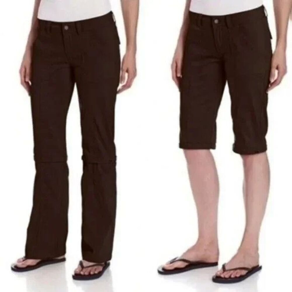 Prana Convertible Straight Leg Pants - Brown